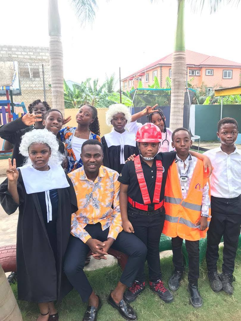 Regina Mundi pupils dressed up for a role-play/costume day